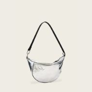 Picture of ALLSAINTS WOMEN'S LUNA MICRO MET BAG FOGGY SILVER 5