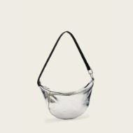 Picture of ALLSAINTS WOMEN'S LUNA MICRO MET BAG FOGGY SILVER 8