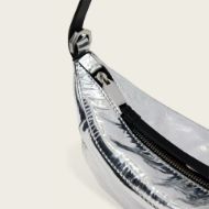 Picture of ALLSAINTS WOMEN'S LUNA MICRO MET BAG FOGGY SILVER 6