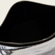 Picture of ALLSAINTS WOMEN'S LUNA MICRO MET BAG FOGGY SILVER 4