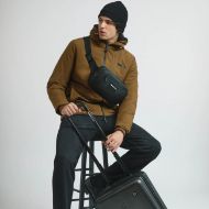 Picture of MOMODESIGN MESSENGER BAG WORK SAFFIANO IN BLACK 5