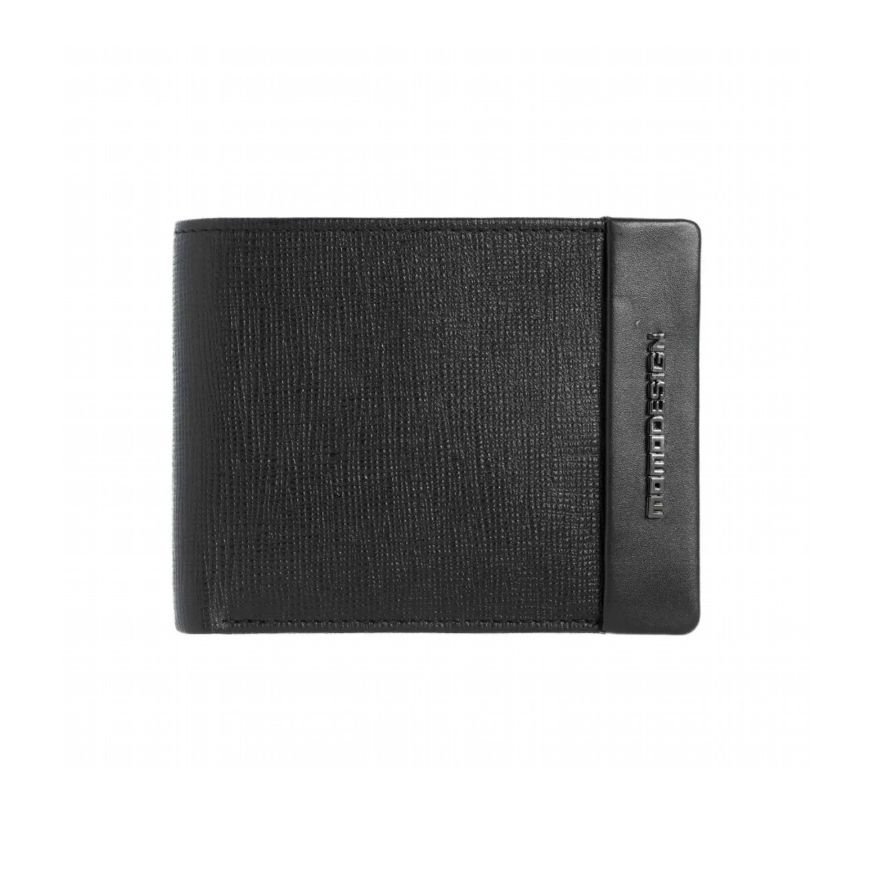 Снимка на MOMODESIGN КОЖЕН ПОРТФЕЙЛ SAFFIANO LEATHER WALLET BLACK