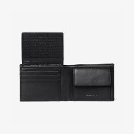 Снимка на MOMODESIGN КОЖЕН ПОРТФЕЙЛ NAPPA EMBOSSED WALLET BLACK 3