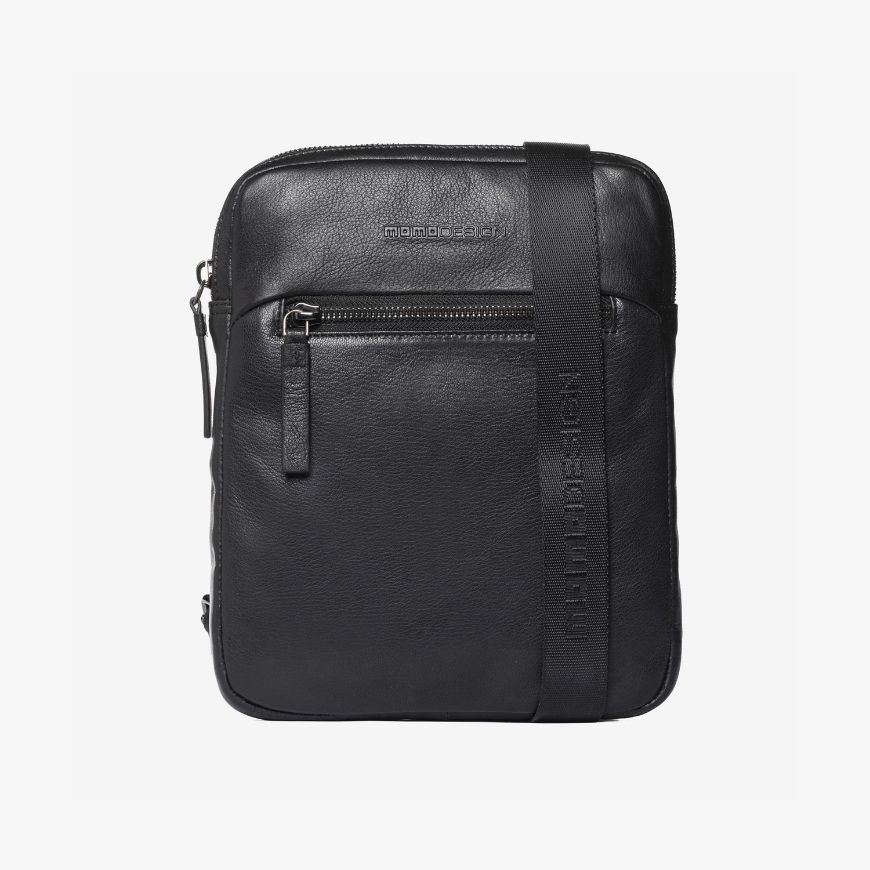 Снимка на MOMODESIGN ЧАНТА ЗА РАМО NAPPA LEATHER SHOULDER BAG BLACK