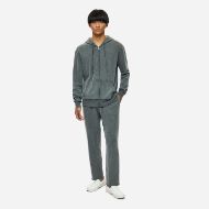 Снимка на DIRTY LAUNDRY МЪЖКИ СУИТШЪРТ REGULAR KNITTED SLUB FULLZIP VINTAGE GREY 4