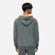 Снимка на DIRTY LAUNDRY МЪЖКИ СУИТШЪРТ REGULAR KNITTED SLUB FULLZIP VINTAGE GREY 3