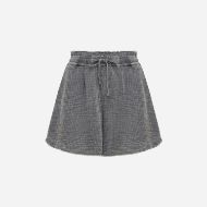 Снимка на DIRTY LAUNDRY ДАМСКИ БЕРМУДИ RELAXED SHORTS WITH RAW EDGES VINTAGE GREY 1