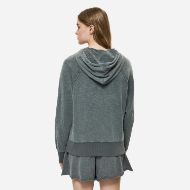 Picture of DIRTY LAUNDRY WOMEN'S REGULAR RAGLAN FULLZIP IN VINTAGE GREY 3