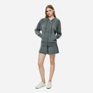 Picture of DIRTY LAUNDRY WOMEN'S REGULAR RAGLAN FULLZIP IN VINTAGE GREY 5