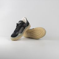Снимка на BIKKEMBERGS МЪЖКИ ОБУВКИ FUTSAL LEATHER AND FABRIC SNEAKERS - ЧЕРНО 3