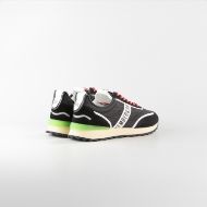 Снимка на BIKKEMBERGS МЪЖКИ ОБУВКИ IGNITE SUEDE AND FABRIC SNEAKERS - ЧЕРНО/БЯЛО/СРЕБРИСТО 4