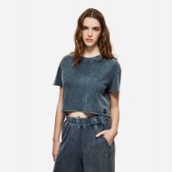 Снимка на DIRTY LAUNDRY ДАМСКИ ТОП BOXY T-SHIRT VINTAGE GREY 2