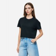 Снимка на DIRTY LAUNDRY ДАМСКИ ТОП BOXY T-SHIRT В ЧЕРНО 2