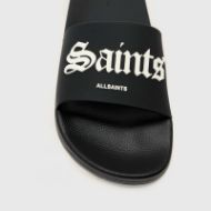Снимка на ALLSAINTS МЪЖКИ СЛАЙДОВЕ SAINT SLIDERS BLACK 5