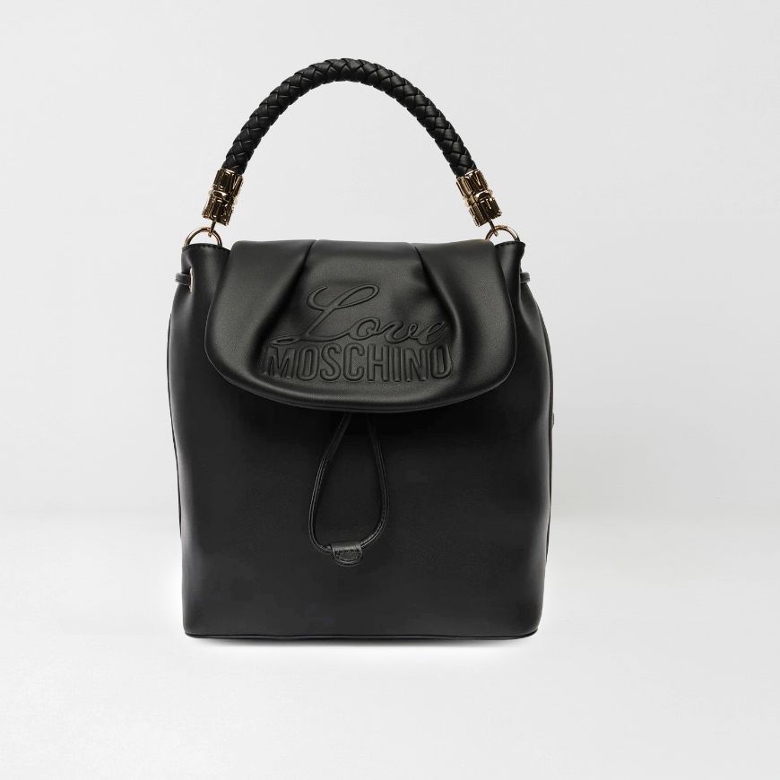 Снимка на LOVE MOSCHINO ДАМСКА РАНИЦА CHUNKY LOOP В ЧЕРНО