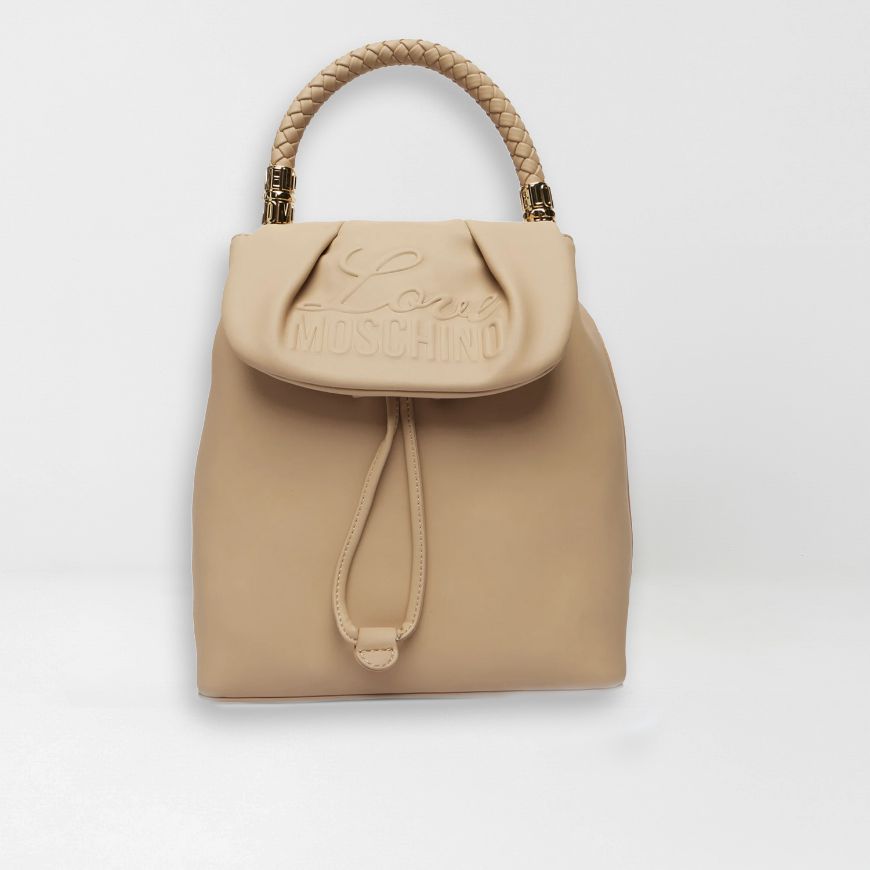Снимка на LOVE MOSCHINO ДАМСКА РАНИЦА CHUNKY LOOP В БЕЖОВО