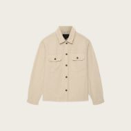 Picture of ALLSAINTS MEN'S KORTEN SHACKET SAND BROWN 6