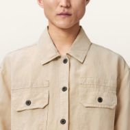 Picture of ALLSAINTS MEN'S KORTEN SHACKET SAND BROWN 3