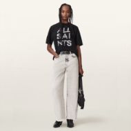 Снимка на ALLSAINTS ДАМСКИ ДЕНИМ PAYTON CROPPED JEANS BLEACHED GREY 6