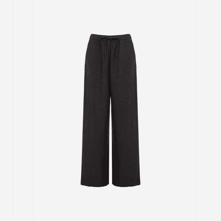 Снимка на DIRTY LAUNDRY ДАМСКИ ПАНТАЛОН LINEN PANTS VINTAGE BLACK