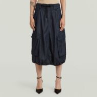 Picture of G-STAR WOMEN'S PARACHUTE MIDI SKIRT IN RINSED 1