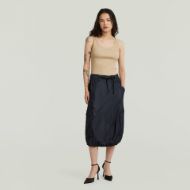 Picture of G-STAR WOMEN'S PARACHUTE MIDI SKIRT IN RINSED 5