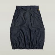 Picture of G-STAR WOMEN'S PARACHUTE MIDI SKIRT IN RINSED 7