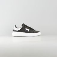 Снимка на JOHN RICHMOND ДАМСКИ ОБУВКИ JR ONE LEATHER SNEAKERS WITH METAL PLATE - ЧЕРНО/БЯЛО 1