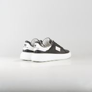Снимка на JOHN RICHMOND ДАМСКИ ОБУВКИ JR ONE LEATHER SNEAKERS WITH METAL PLATE - ЧЕРНО/БЯЛО 3