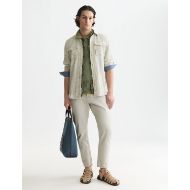 Снимка на SCOTCH&SODA МЪЖКА РИЗА MELANGE WAFFLE REGULAR FIT - OIL GREEN 7