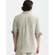 Снимка на SCOTCH&SODA МЪЖКА РИЗА MELANGE WAFFLE REGULAR FIT - OIL GREEN 5