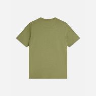 Picture of SCOTCH&SODA MEN'S SEASONAL CORE CHEST LOGO REGULAR FIT T-SHIRT - OIL GREEN 2
