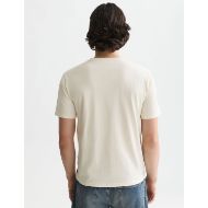 Picture of SCOTCH&SODA MEN'S LEFT CHEST ARTWORK REGULAR FIT T-SHIRT - EGGNOG 5