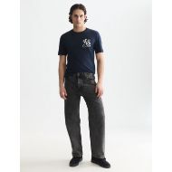 Picture of SCOTCH&SODA MEN'S LEFT CHEST ARTWORK REGULAR FIT T-SHIRT - SKY CAPTAIN 7