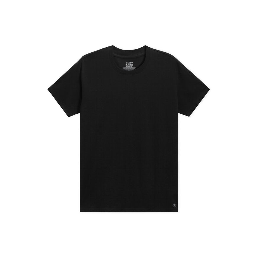 Снимка на SCOTCH&SODA СЕТ ОТ 3 БРОЯ МЪЖКИ БЛУЗИ ULTRA SOFT CREW NECK TEE - BLACK/BLUE