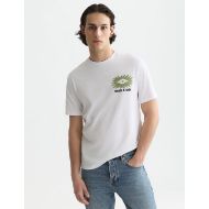 Picture of SCOTCH&SODA MEN'S FRONT AND BACK ARTWORK RELAXED FIT T-SHIRT - BRIGHT WHITE 4
