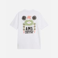 Picture of SCOTCH&SODA MEN'S FRONT AND BACK ARTWORK RELAXED FIT T-SHIRT - BRIGHT WHITE 2