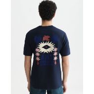 Picture of SCOTCH&SODA MEN'S FRONT AND BACK ARTWORK RELAXED FIT T-SHIRT - SKY CAPTAIN 5