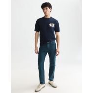 Picture of SCOTCH&SODA MEN'S FRONT AND BACK ARTWORK RELAXED FIT T-SHIRT - SKY CAPTAIN 7