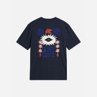 Picture of SCOTCH&SODA MEN'S FRONT AND BACK ARTWORK RELAXED FIT T-SHIRT - SKY CAPTAIN 2