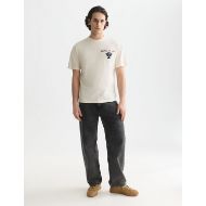 Picture of SCOTCH&SODA MEN'S FRONT AND BACK ARTWORK RELAXED FIT T-SHIRT - EGGNOG 7
