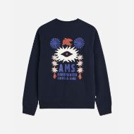 Picture of SCOTCH&SODA MEN'S FRONT AND BACK ARTWORK REGULAR FIT SWEATSHIRT - SKY CAPTAIN 2