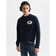 Picture of SCOTCH&SODA MEN'S FRONT AND BACK ARTWORK REGULAR FIT SWEATSHIRT - SKY CAPTAIN 4