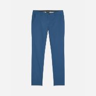Picture of SCOTCH&SODA MEN'S SEASONAL CORE MOTT STRETCH COTTON-BLEND TWILL CHINO - ENSIGN BLUE 1