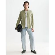 Снимка на SCOTCH&SODA МЪЖКА РИЗА SEASONAL CORE LINEN REGULAR FIT - OIL GREEN 7