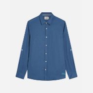 Снимка на SCOTCH&SODA МЪЖКА РИЗА SEASONAL CORE LINEN REGULAR FIT - ENSIGN BLUE 1