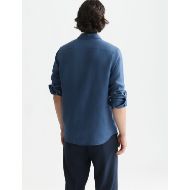 Снимка на SCOTCH&SODA МЪЖКА РИЗА SEASONAL CORE LINEN REGULAR FIT - ENSIGN BLUE 5