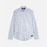 Снимка на SCOTCH&SODA МЪЖКА РИЗА MICRO PRINTED SLIM FIT - TILES FLOWER BLUE 1