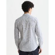 Снимка на SCOTCH&SODA МЪЖКА РИЗА MICRO PRINTED SLIM FIT - TILES FLOWER BLUE 5