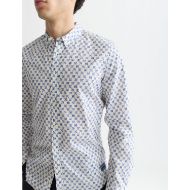 Снимка на SCOTCH&SODA МЪЖКА РИЗА MICRO PRINTED SLIM FIT - TILES FLOWER BLUE 6